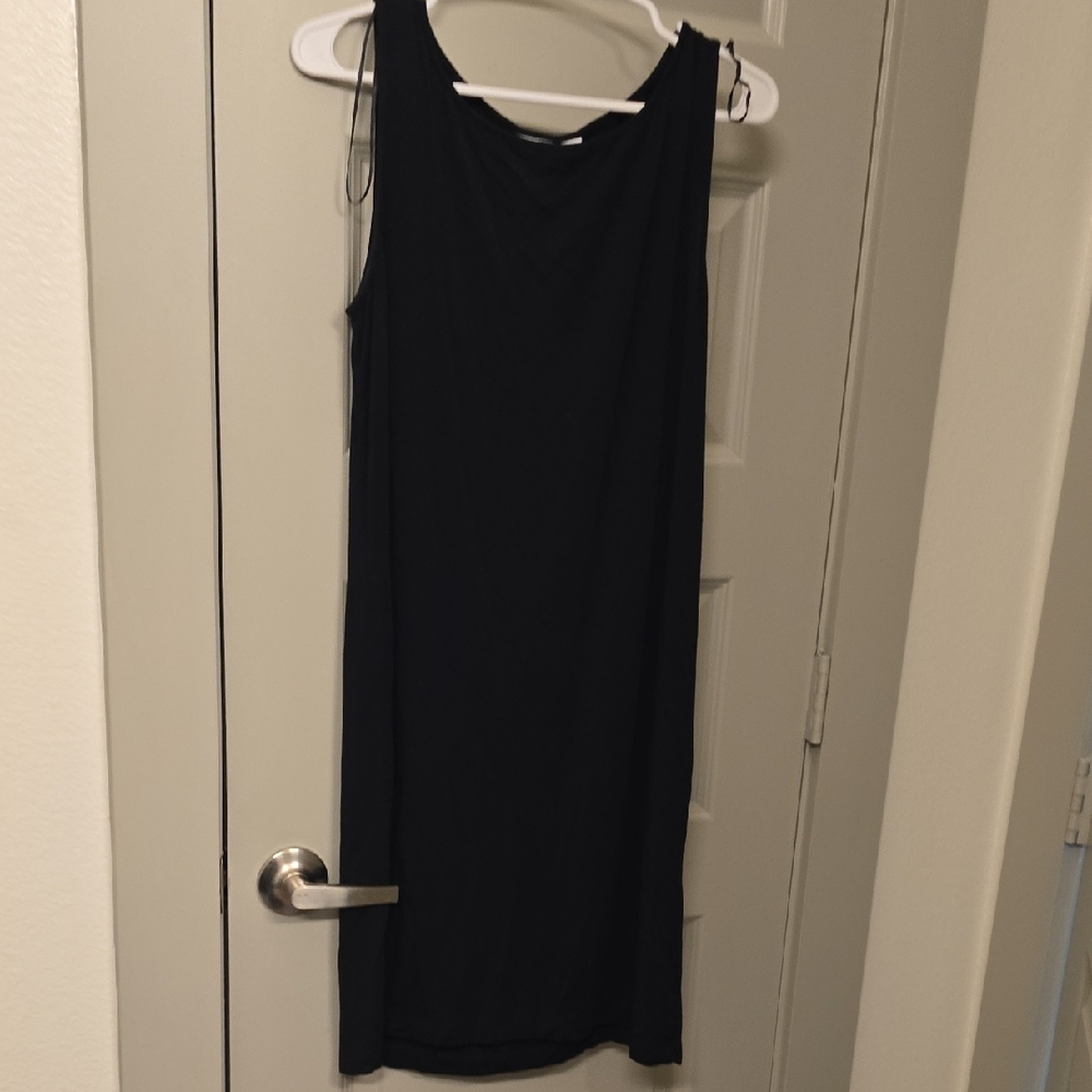 Kenar Black Cross-Back Top